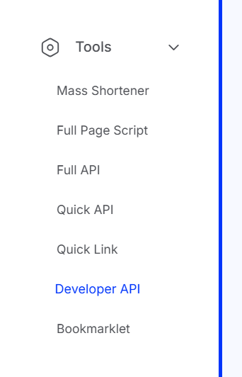 Developer API in Cuty.io